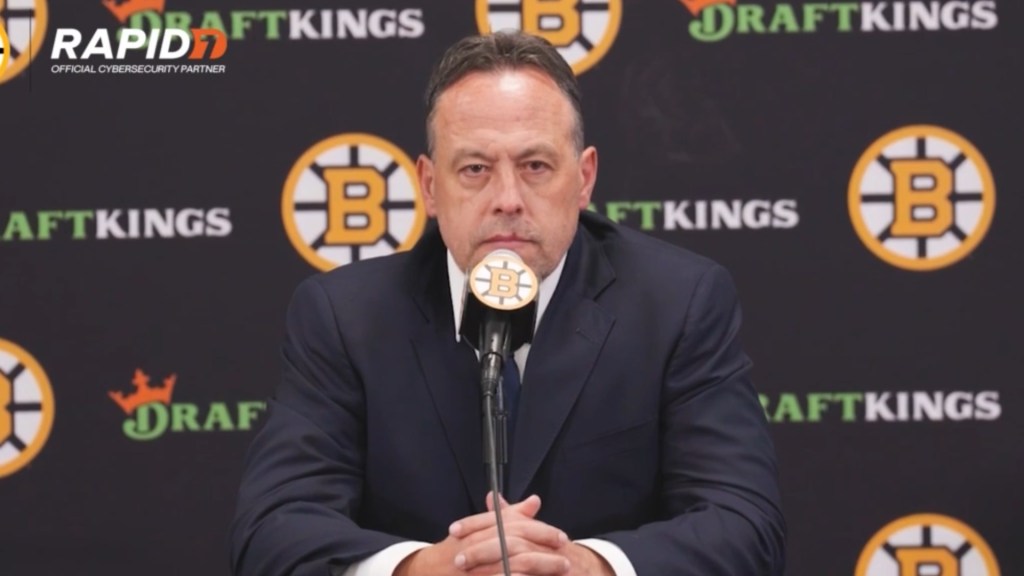 Boston Bruins coach Marco Sturm