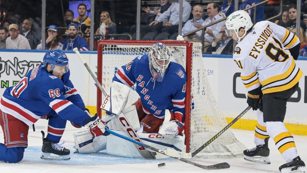 Off the Post: Bruins Erase Three-Goal Deficit To Defeat Rangers In&nbsp;OT