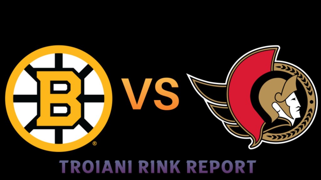 Game Day Lineup: Goaltending Only Change In Bruins’ Lineup Vs.&nbsp;Senators