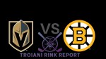 Boston Bruins vs Vegas Golden Knights